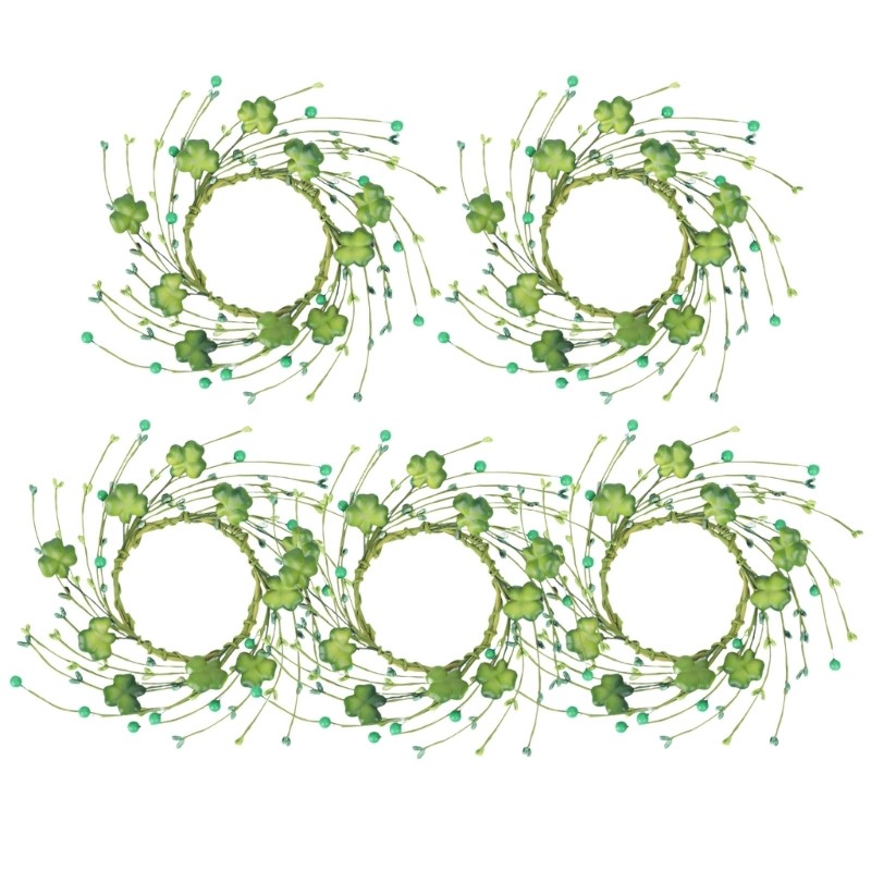 Green Faux Flower Florals Branch Perfect For Seasonal Themed Decorating