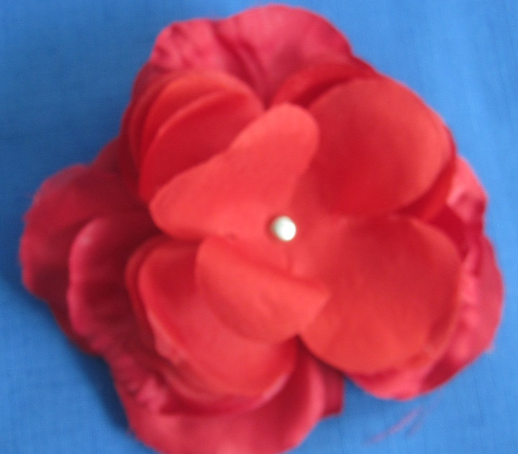 #2 Lot-12 Layers Used Silk Flower Petals 3.5-5″ Brads Multiple Colors Sizes