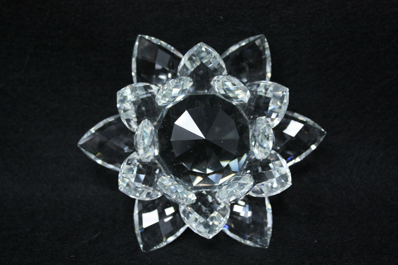 Amlong Crystal High Quality 5″ Lotus Flower with gift box