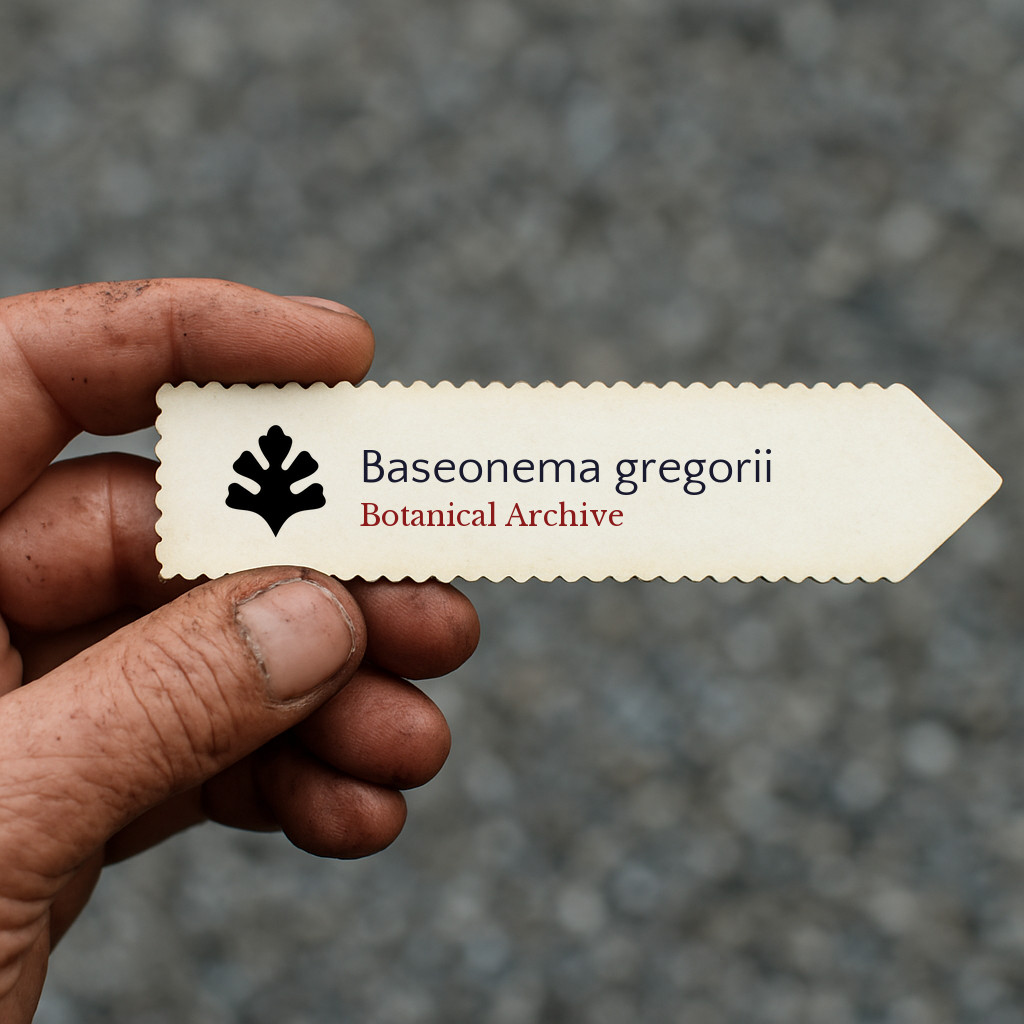 Baseonema gregorii SEEDS – Baseonema | Gregor’s vine