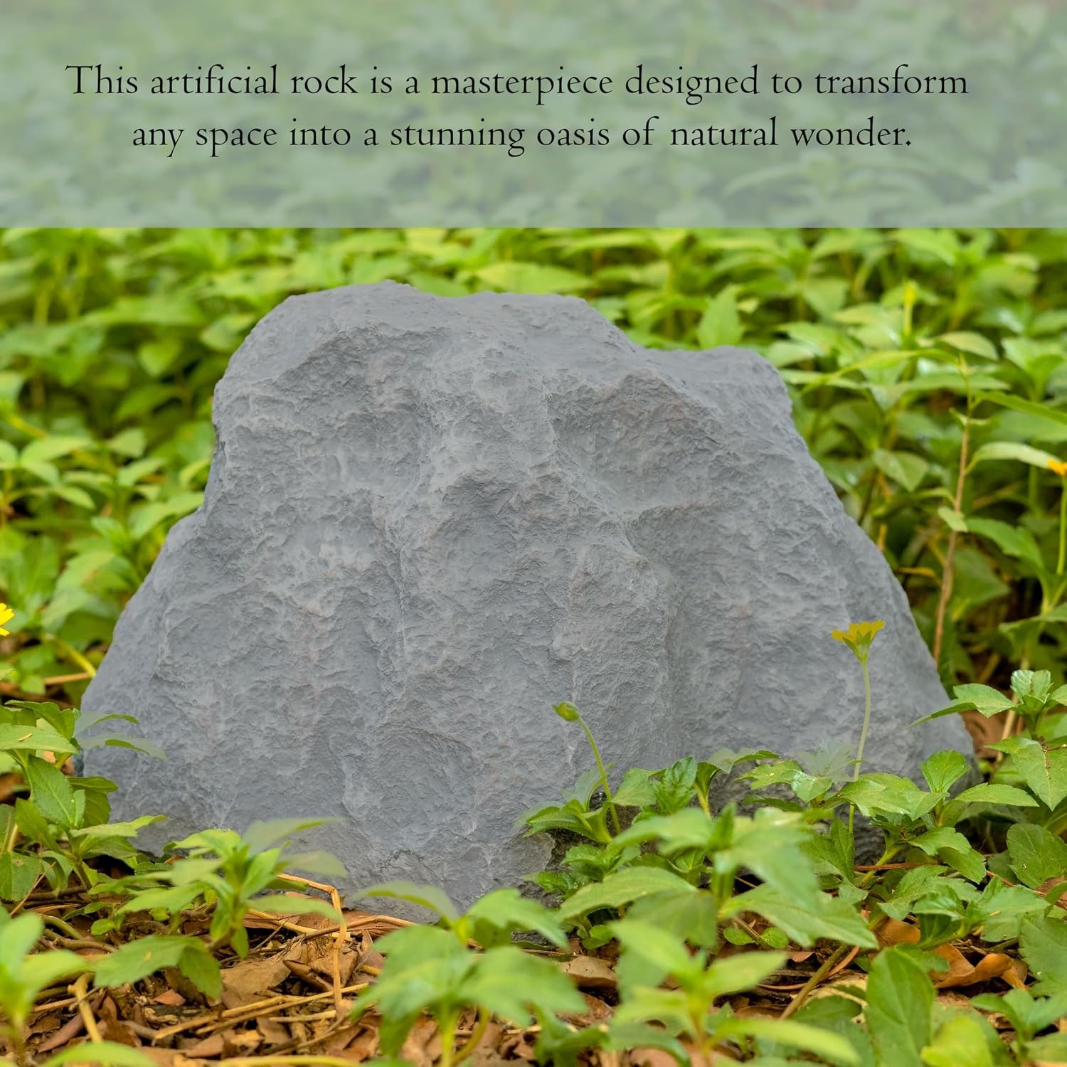 Gardenised Decorative Outdoor Weather-Resistant Artistic Artificial Faux Stone R