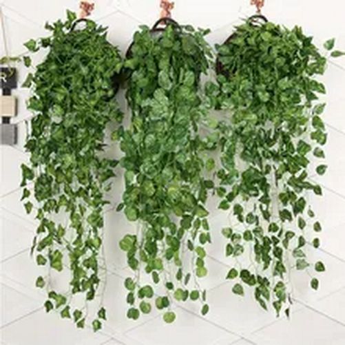 90cm Artificial Green Ivy Plant Hanging Vine For Home / Garden Wall Fence Decor