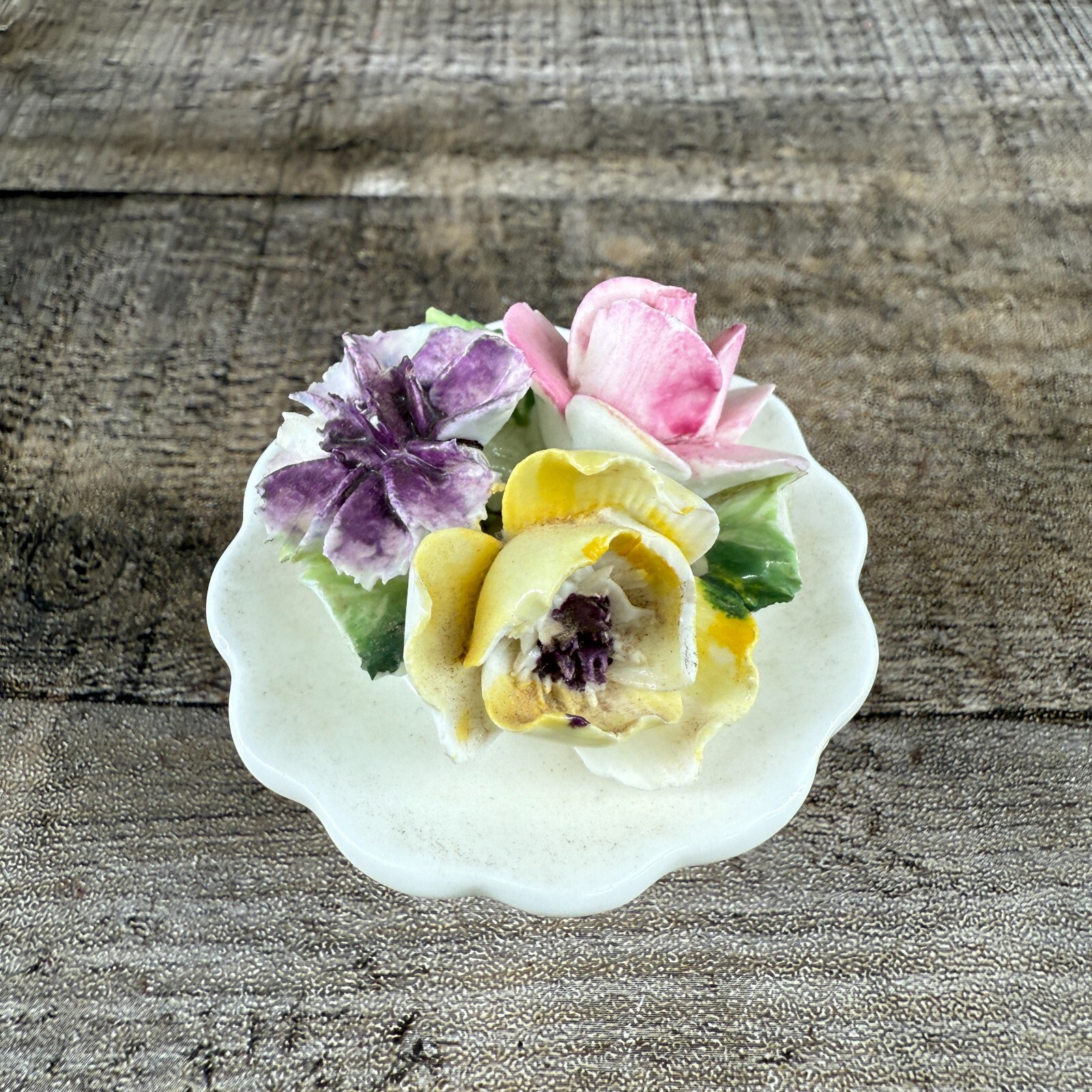 Royal Adderley England Floral Porcelain Flower Bouquet Bone China