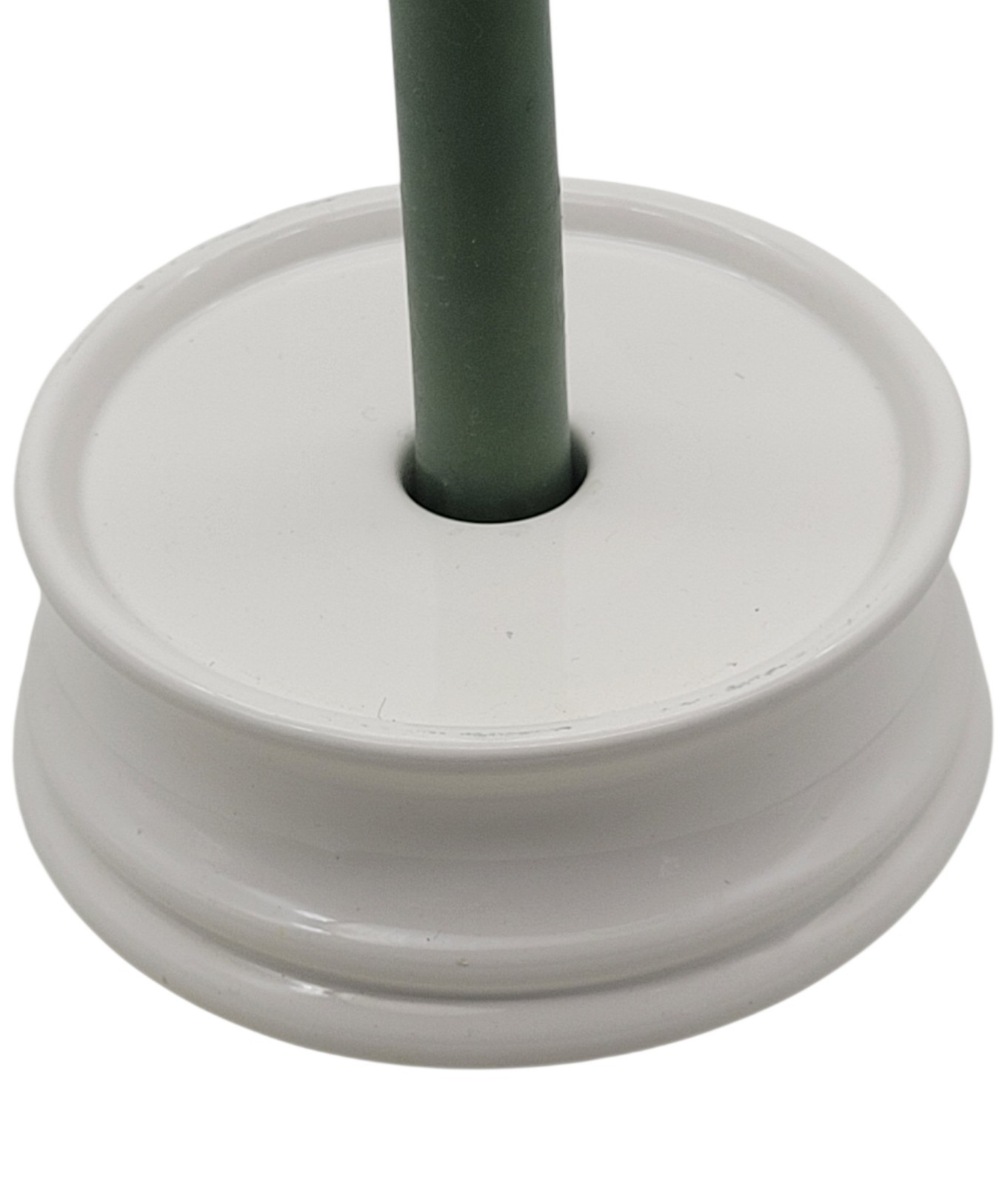 NIB Partylite Moonlight Garden Floral Candle Ring with Porcelain Candle Base 10″