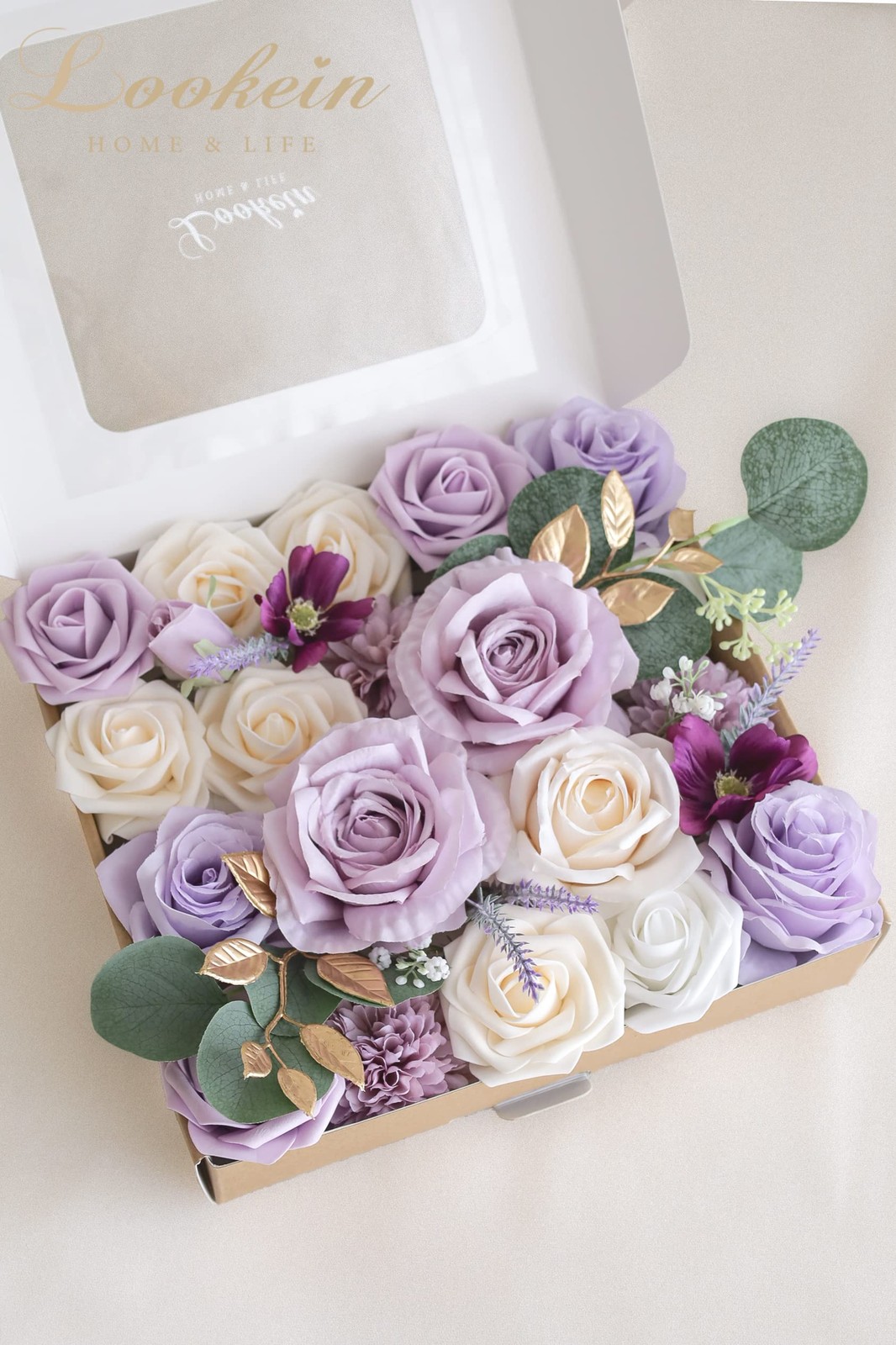 Artificial Flowers for DIY Wedding Decoration Bridal Bouquet Table Centerpiec…