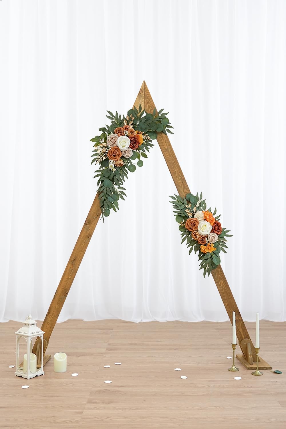 Artificial Flower Swag Set of 2 for Wedding Welcome Signs Floral Decorations,…