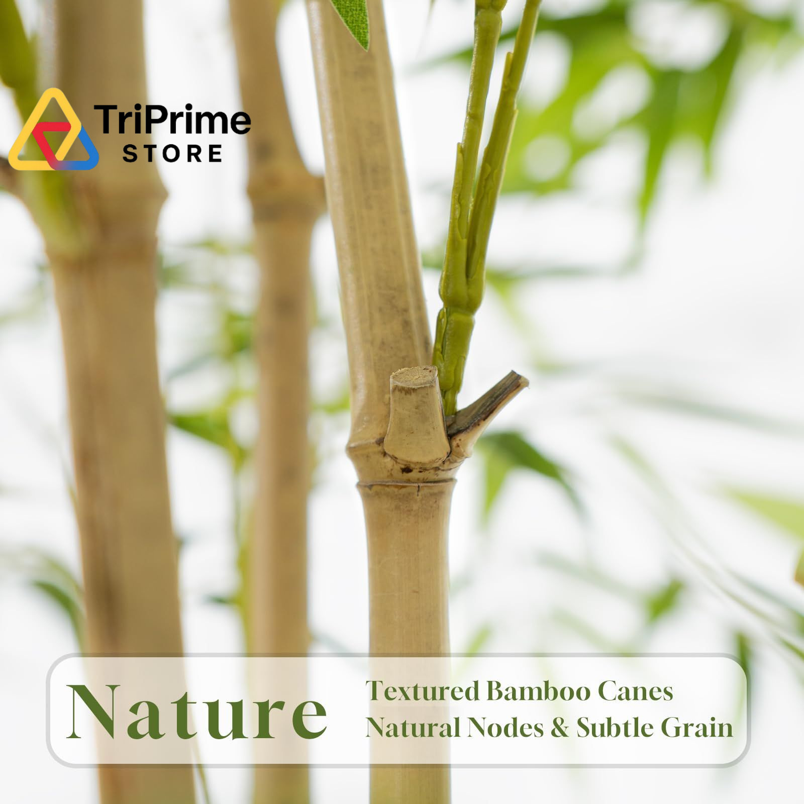 Keeplush Artificial Bamboo Tree, Fake Plant 6FT 6ft, Bamboo-3 Sticks
