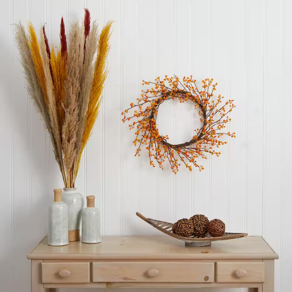 24 In. Artificial Sweet Bitter Wreath