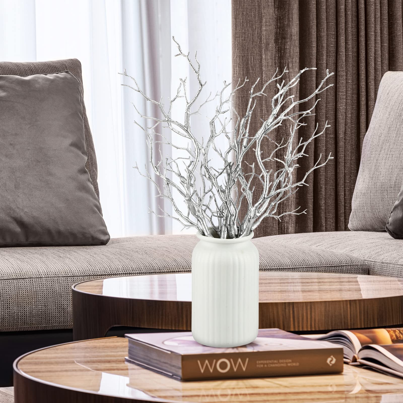 Geosar Plastic Manzanita Branches Artificial Fake Antler Shaped Tree Branch Smal