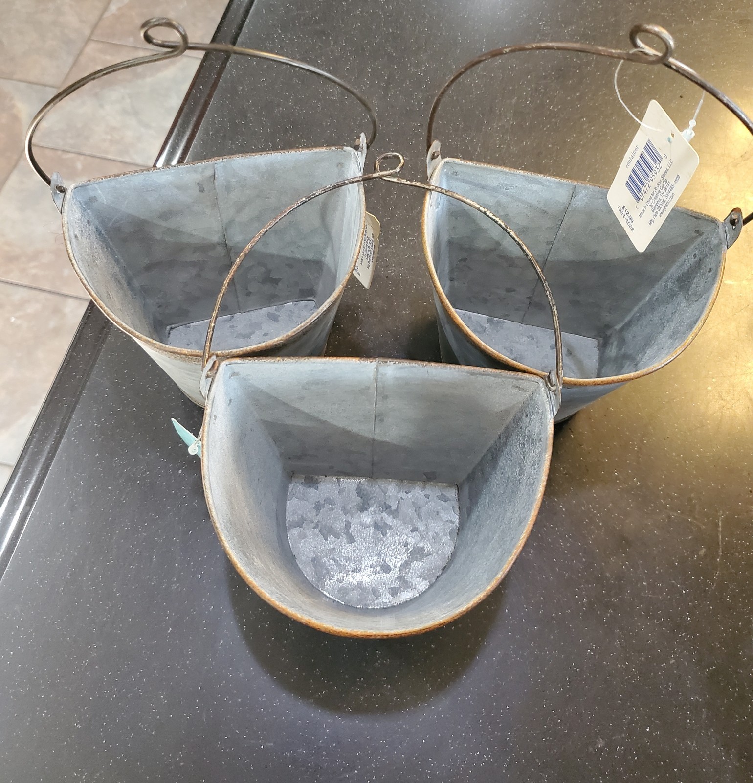 Blooming Spring Metal Containers (3)