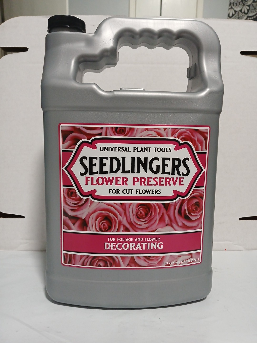 Seedlinger’s Flower Preserve 1 Gallon For Cut Flowers Floral Decor Flower Food