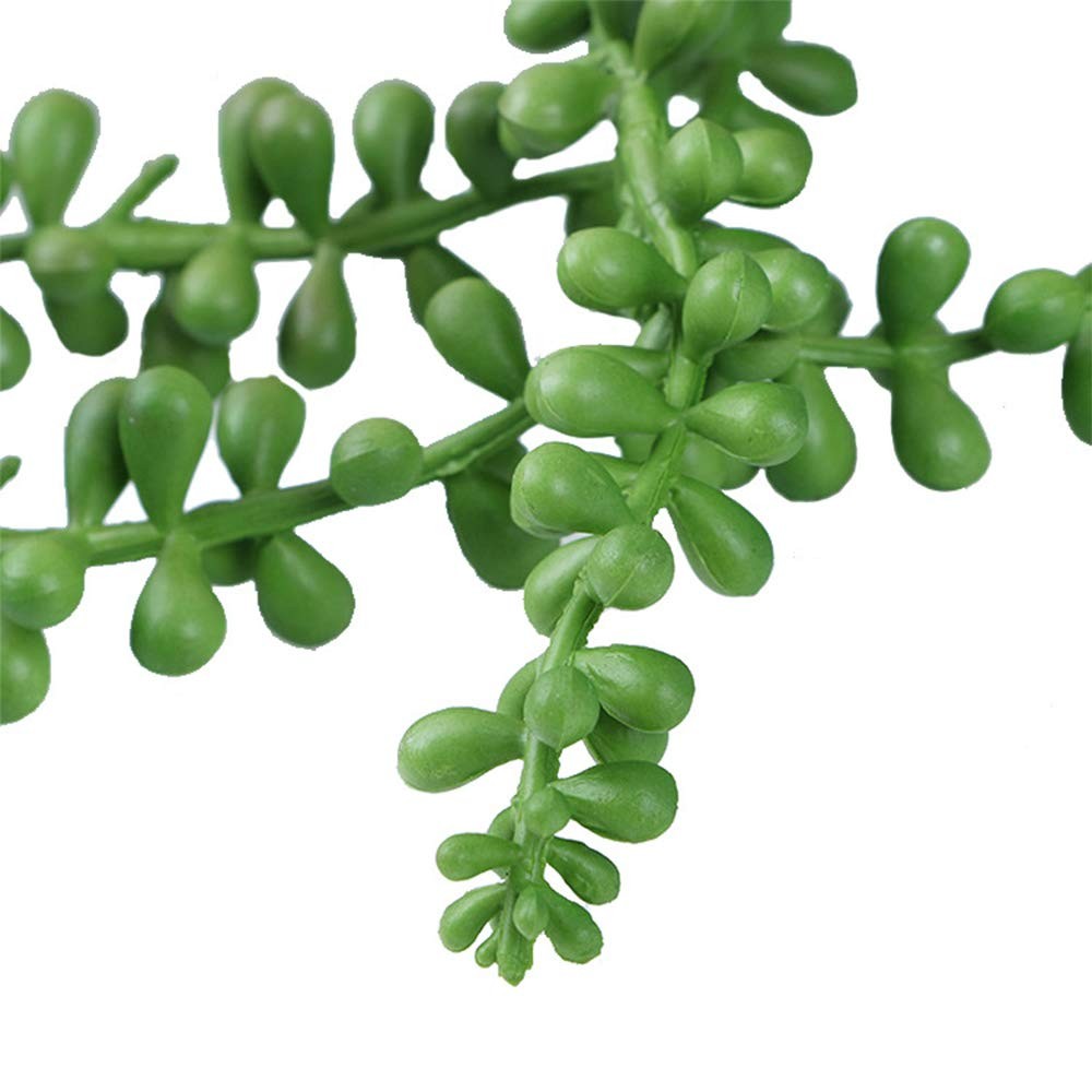 SzJias 3 Pcs String of Pearls Plant Artificial Hanging Succulents Plants for …