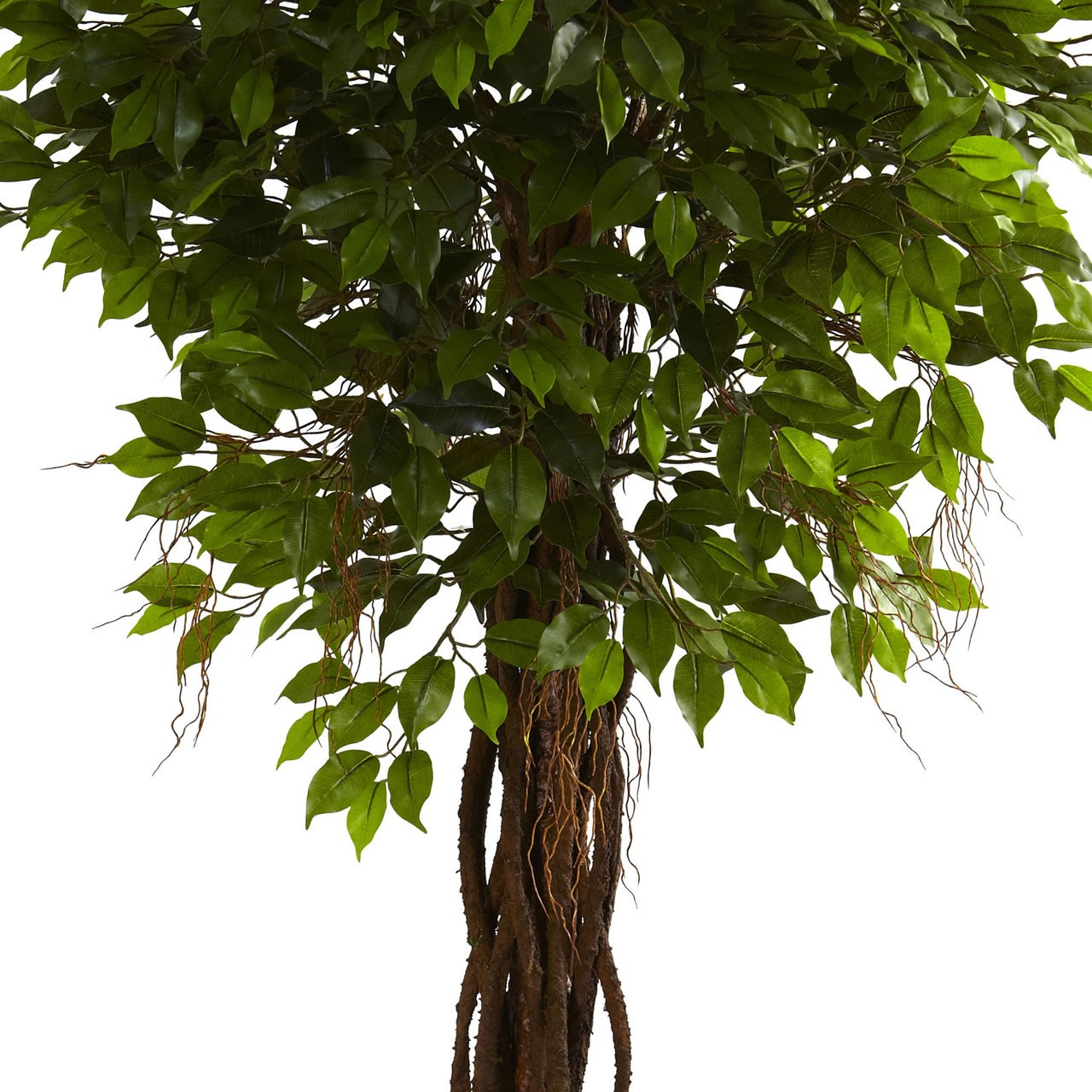 7.5′ ARTIFICIAL REALISTIC SILK FICUS TREE OUTDOOR FAKE – UV RESISTANT