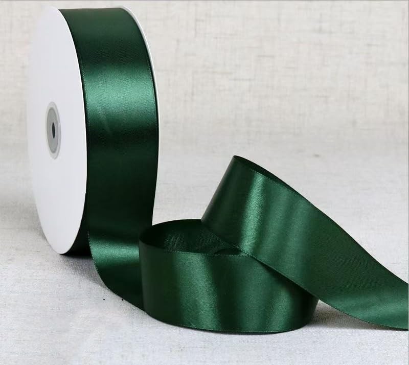 100 Pcs Premade Satin Ribbon Rose Petals Half-Finished Crafting DIY Eternal F…