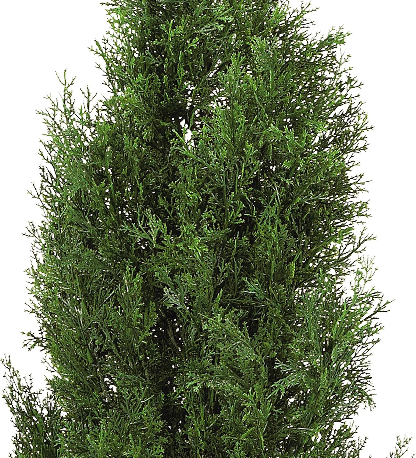 4FT Faux Cedar Tree in Planter – UV Resistant Outdoor Porch Décor