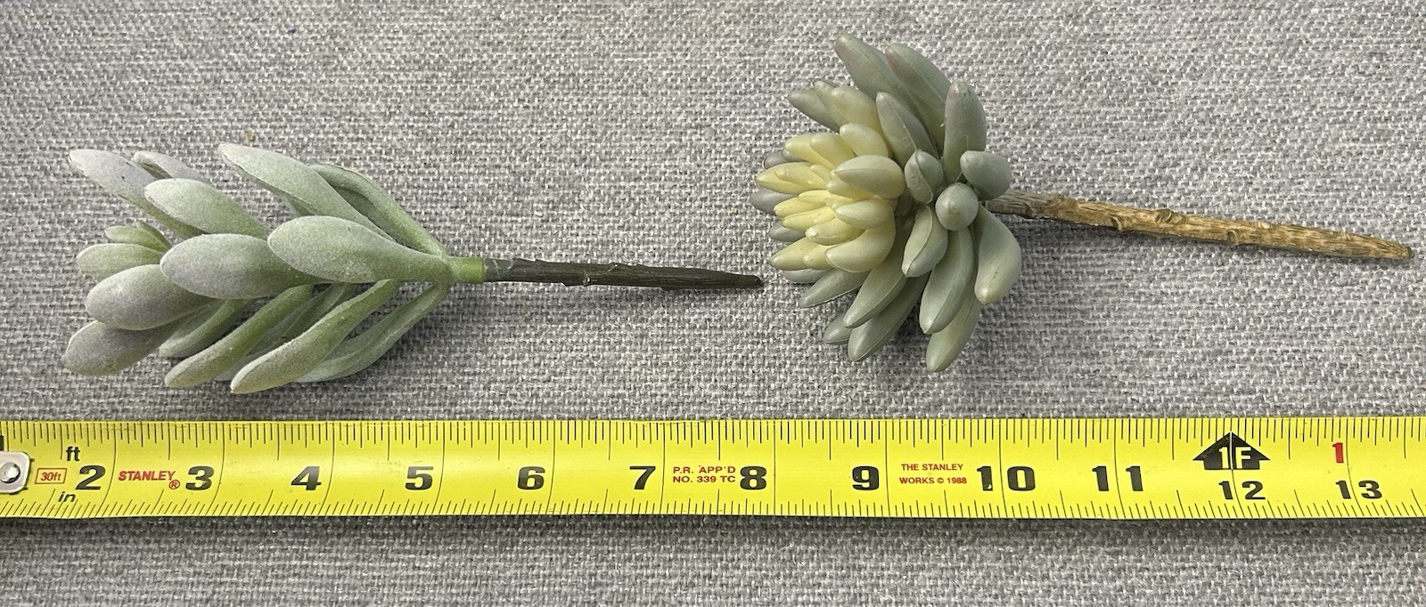 Pier1 Succulent Faux Cactus Plastic Air Plant Home Garden Greenery Deco 9 pcs.