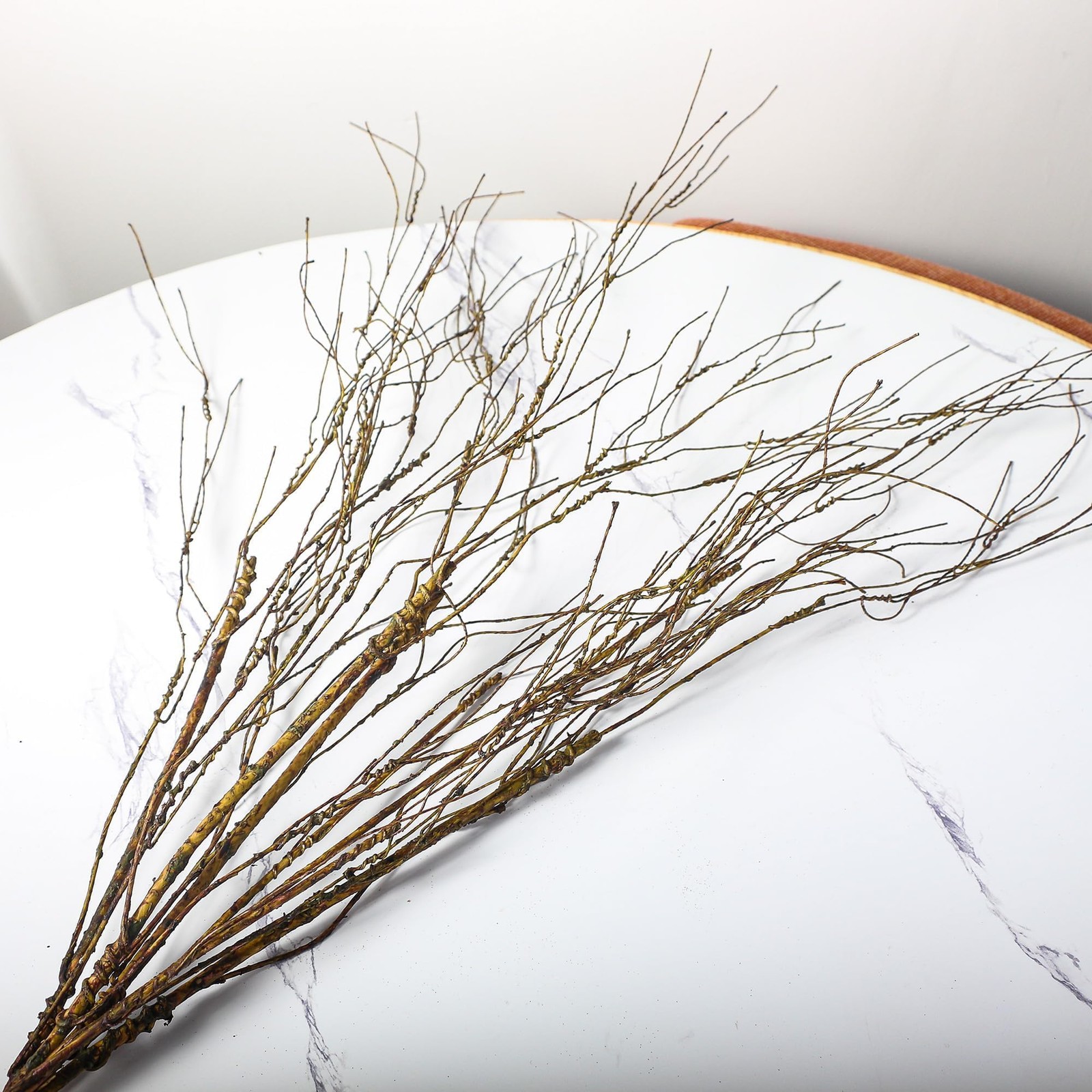 5PCS Artificial Curly Willow Branches for Vase Lifelike Bendable Faux Twigs F…