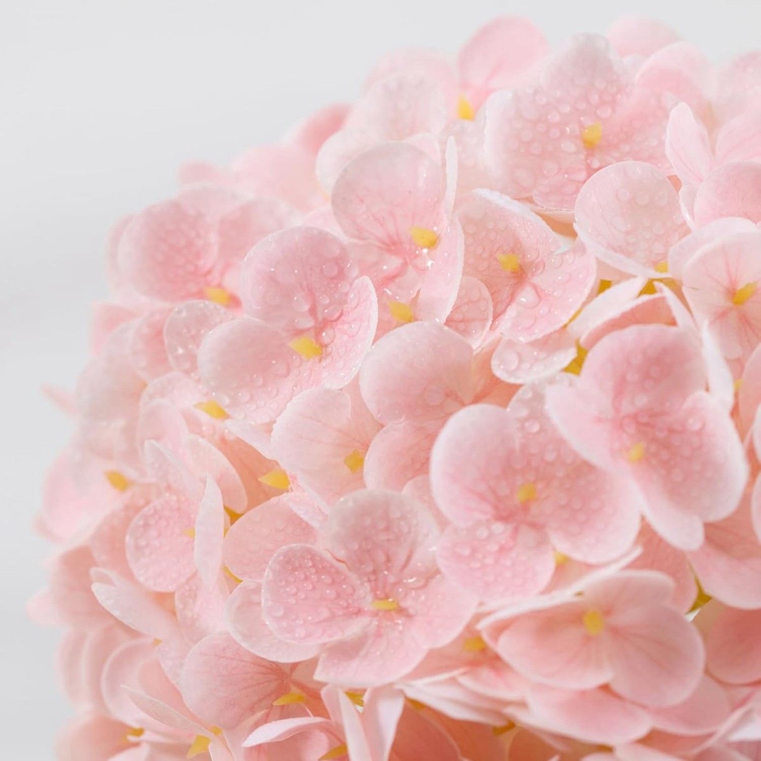 3-Pack Real Artificial Hydrangea Flowers 20″ Faux Hydrangeas with Long9252