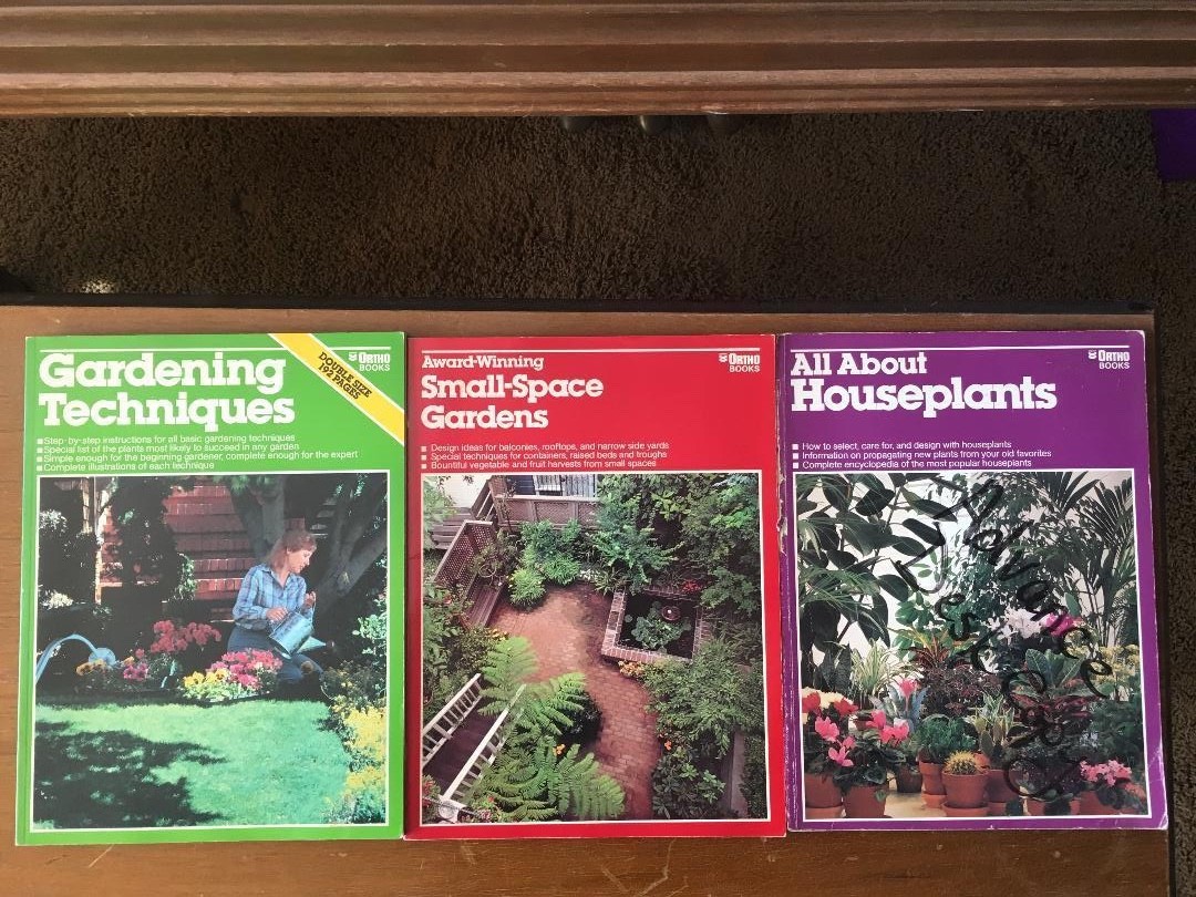 ORTHO’S All About Houseplants, Gardening Techniques, Small Place Gardens 1979-84