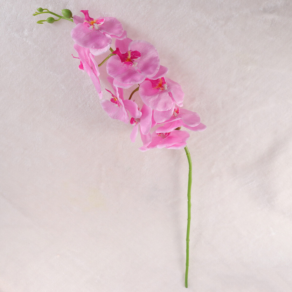 Artificial Plants Flower Arrangements Orchid Faux Stem Touch