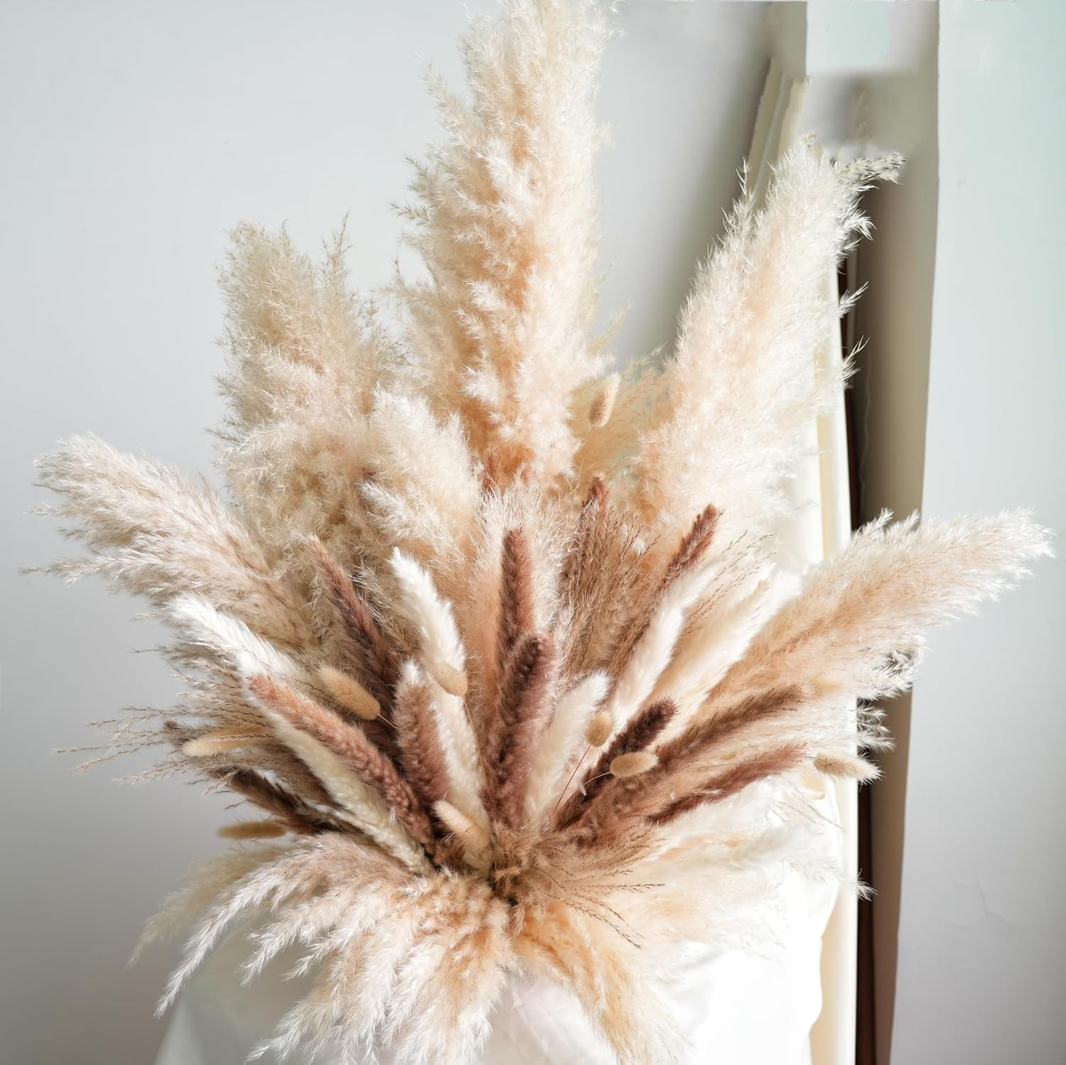 Decorative Tall Pampas Grass for Floor Vase – Premium Large Pampas Grass Decor T