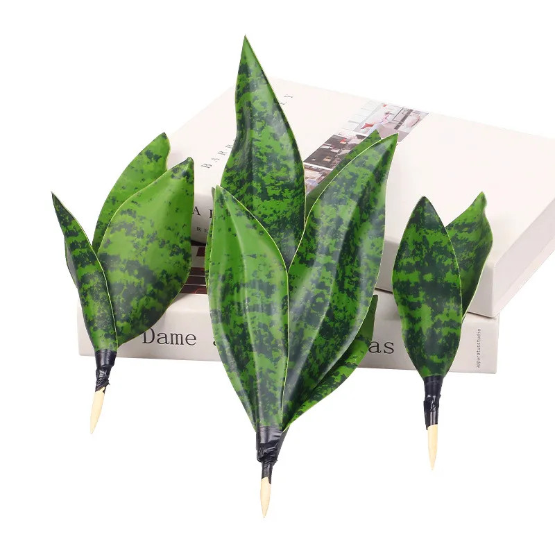 Artificial Succulent Plants Tropical Fake Leaf Bonsai for Home & Party Decor