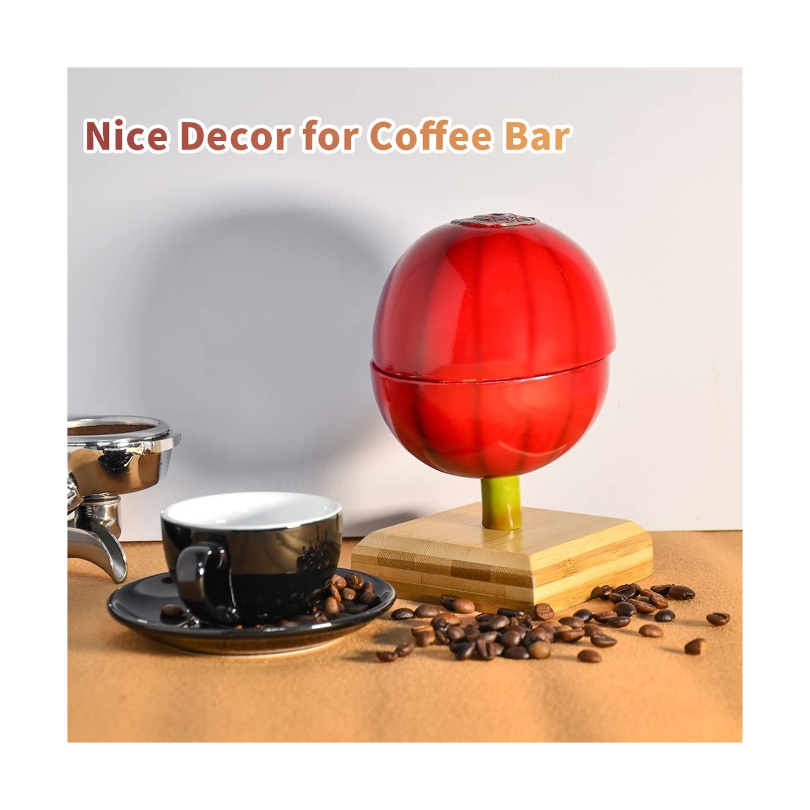 Artificial Coffee Bean Plant Tree for Coffee Table Decoratio Coffee Bar Decor…