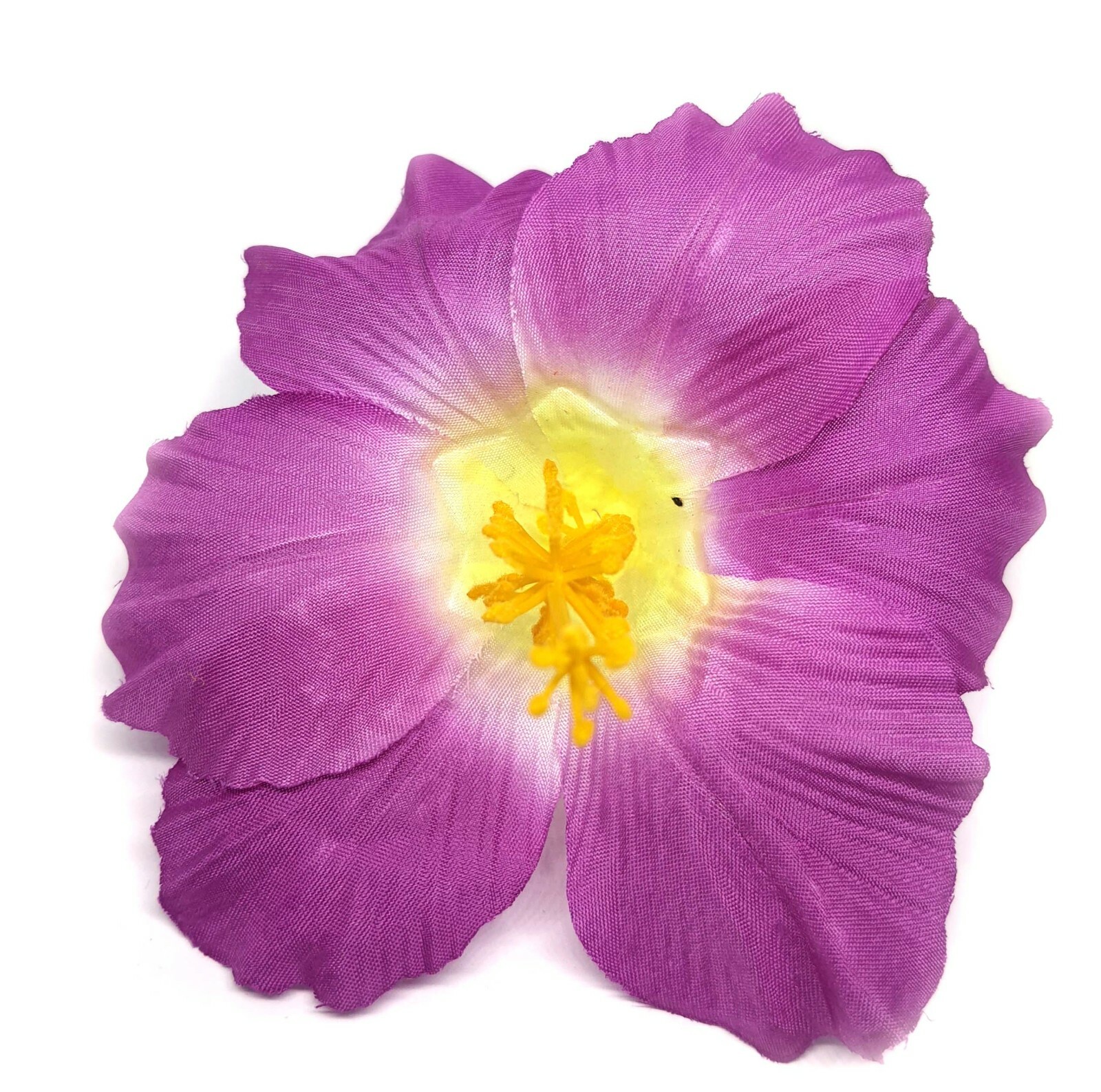10pcs hawaii hibiscus flower artificial flower head size 4.5 inches mix colors