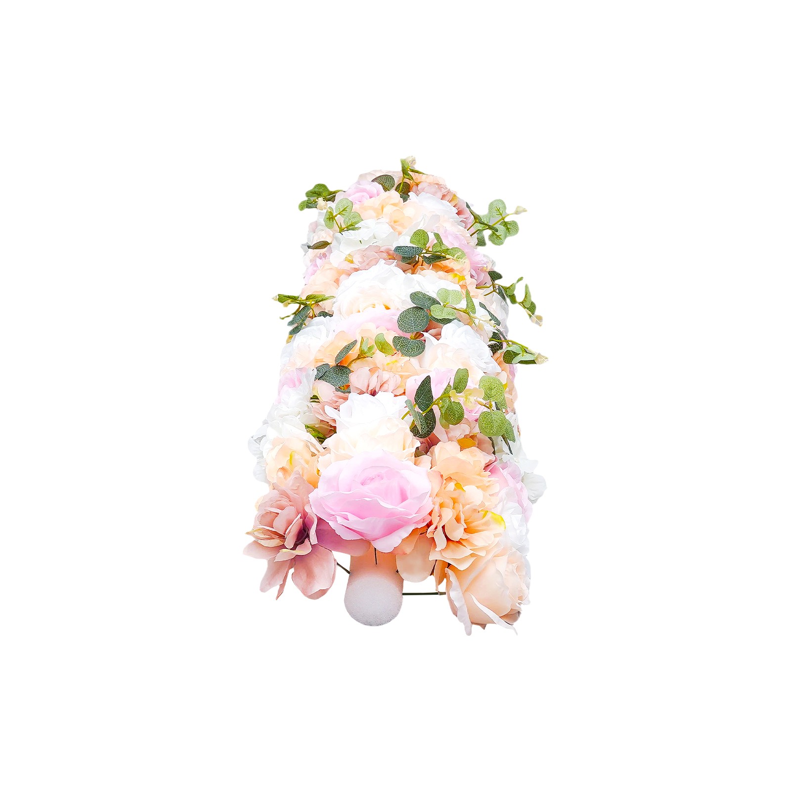 Artificial Flower Row Wedding Arch Flowers Draping Floral Garland Silk Vines New