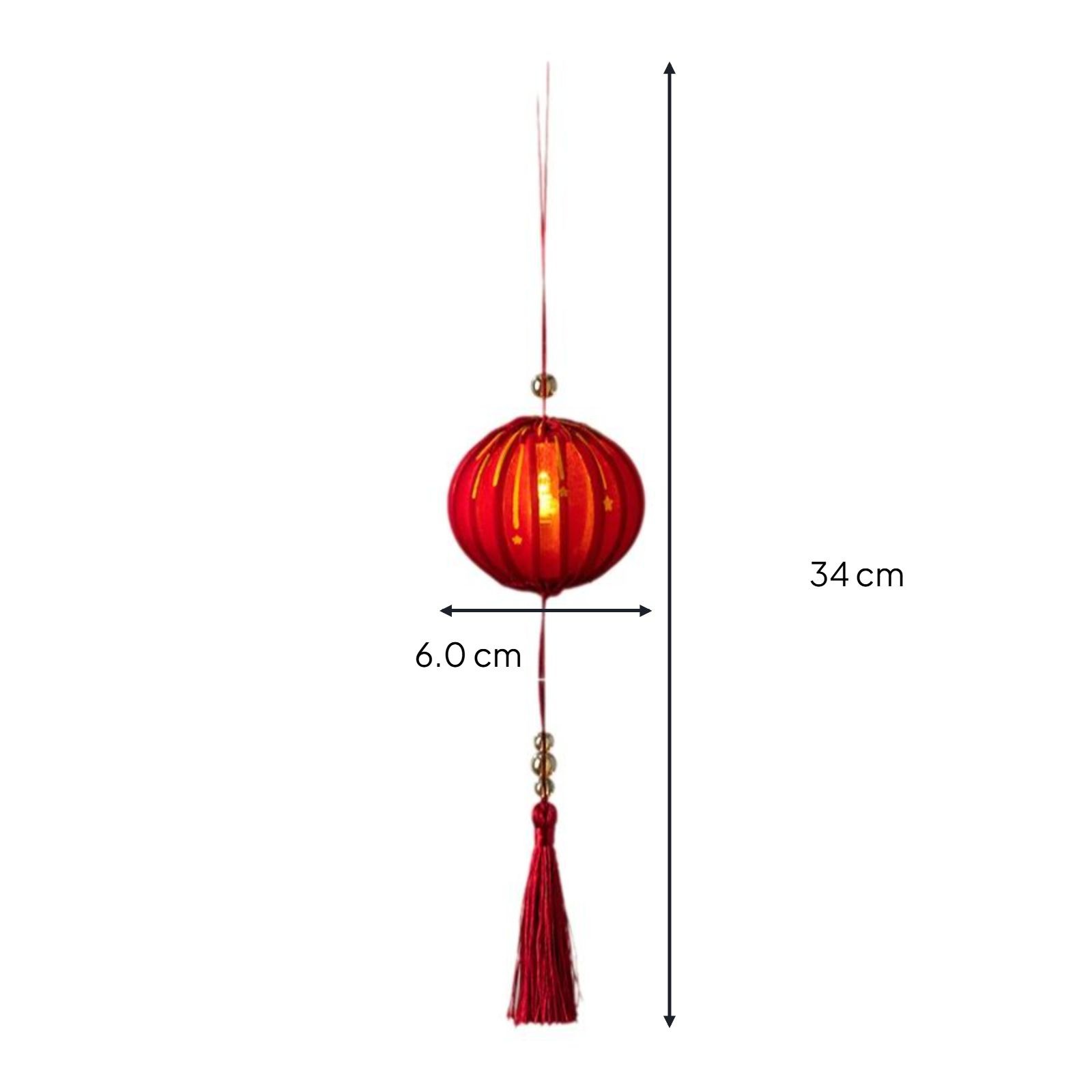 Mid-Autumn Festival Lantern Waterproof Outdoor Hanging Decor
