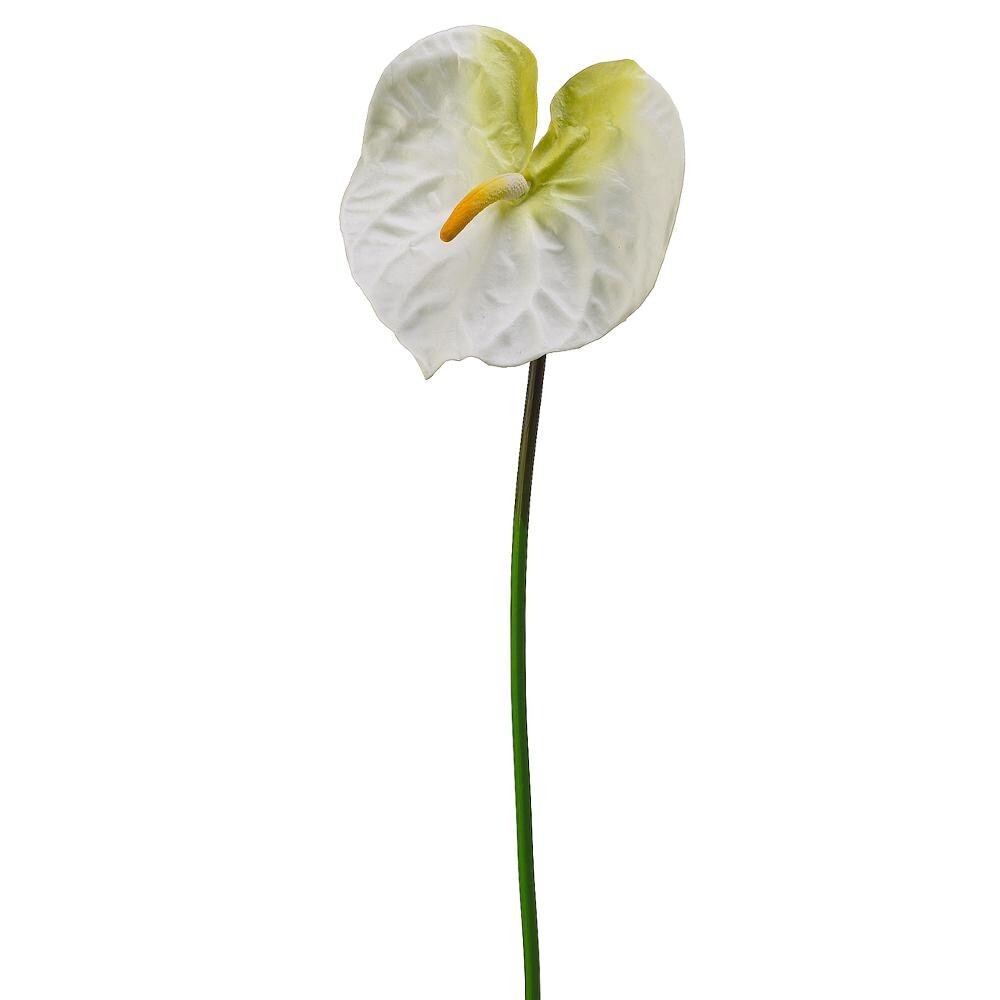 27″ Anthurium stem. Silk flower floral arrangements tropical Hawaiian flowers