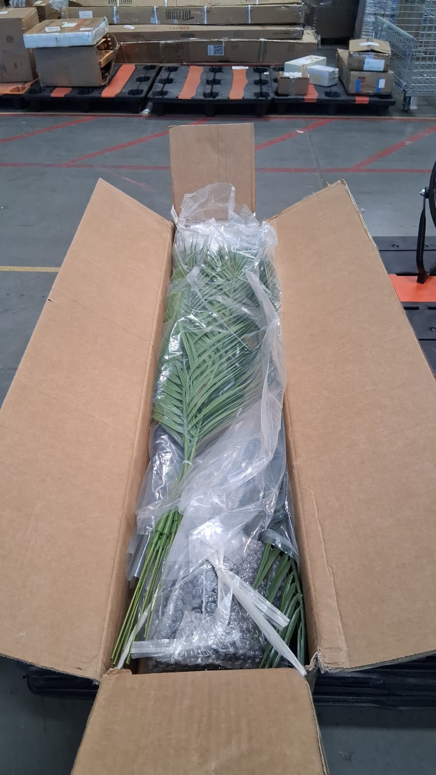 4ft Artificial Areca Palm Tree, 2 Pack Fake Tropical Plant, Potted Home Decor