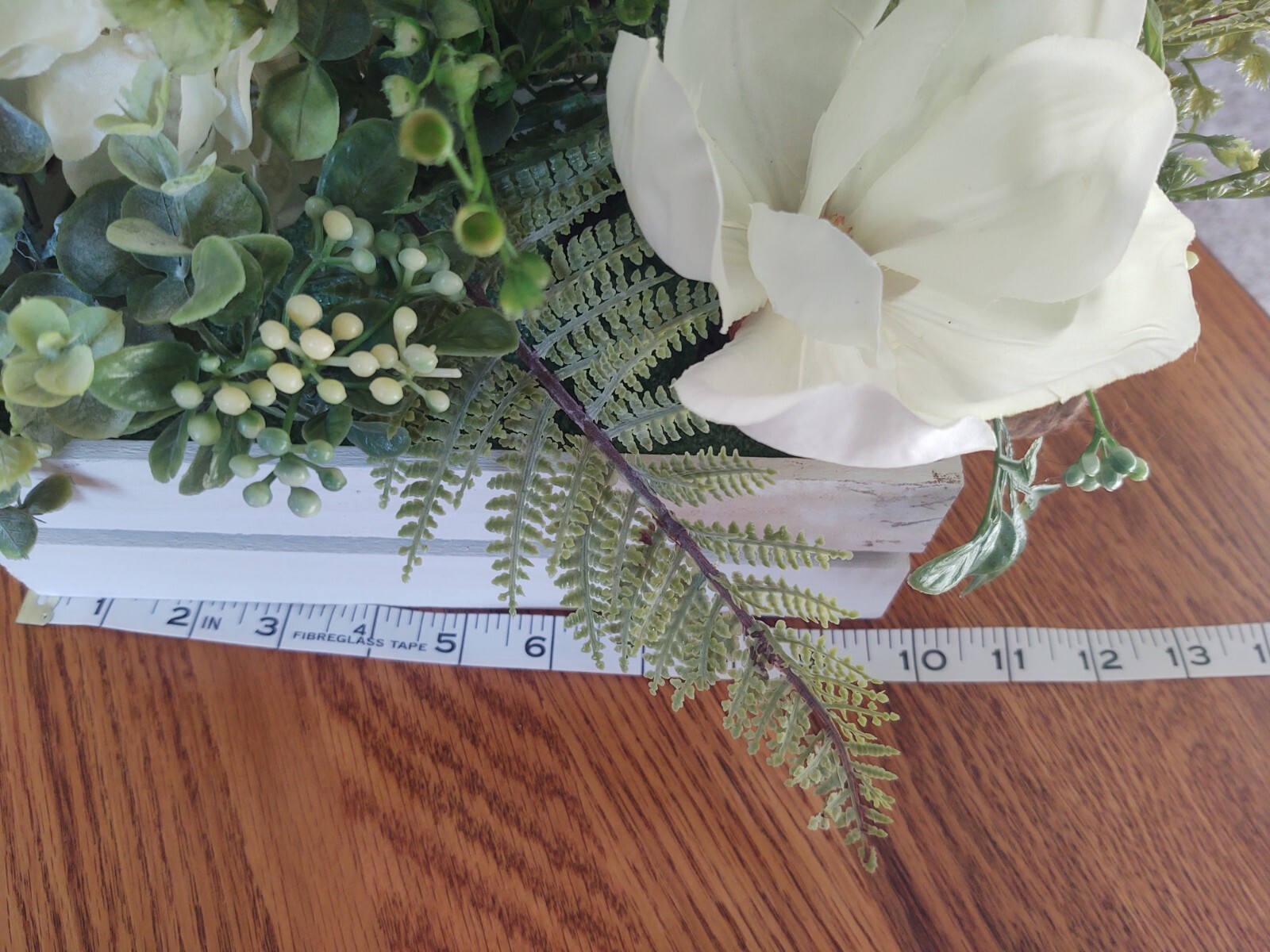Floral Arrangement, Housewarming Gift, Flower Arrangement Wooden Box, Home Decor