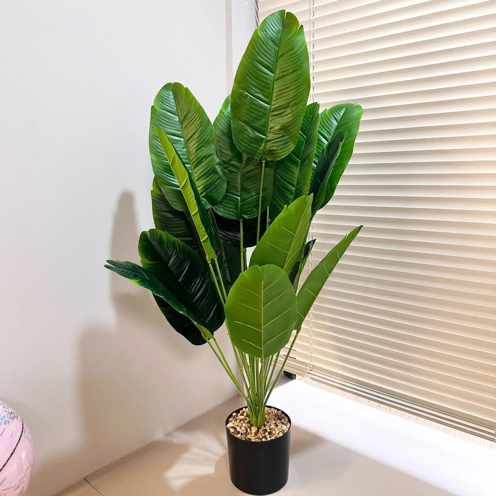 Large Artificial Palm Tree 18 Leaves Fake Banana Plant Home Garden Decor