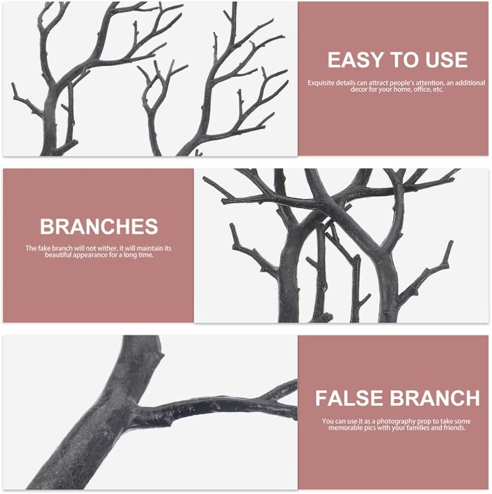 20pcs Artificial Tree Branches for Vase Household Party Decor Stems