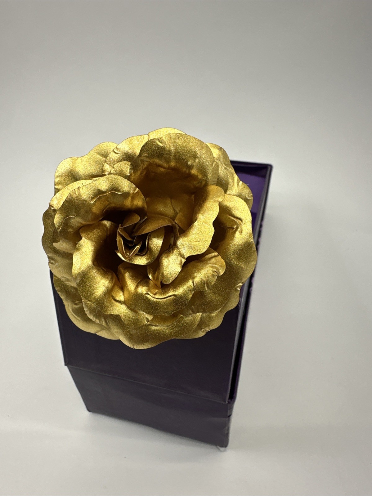 24k Gold Accent Roses Steven Singer Red & Gold & Golden Blooming Rose