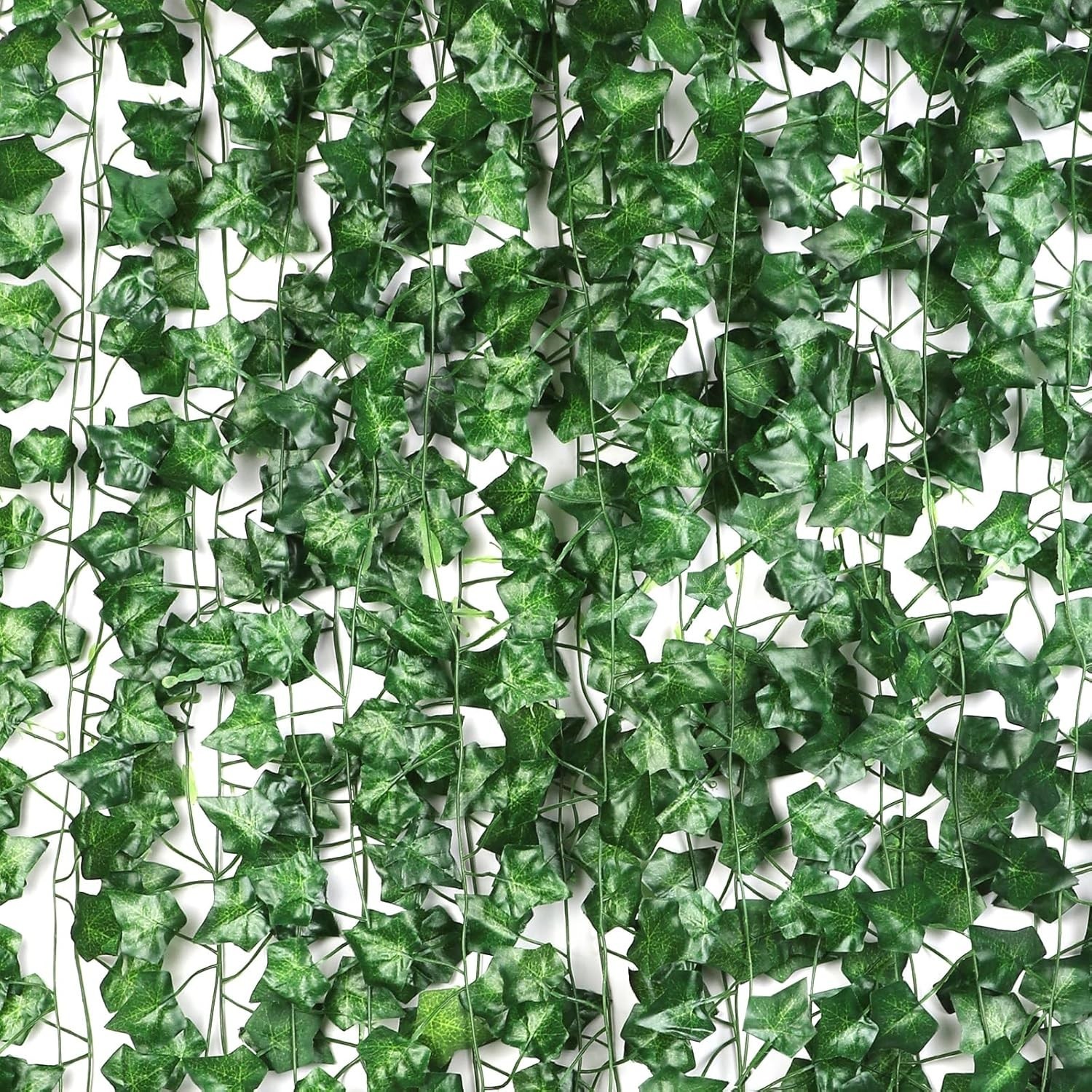 Fake Vines for Room Decor 24 Pack 168ft Artificial Ivy Greenery Garland for B…