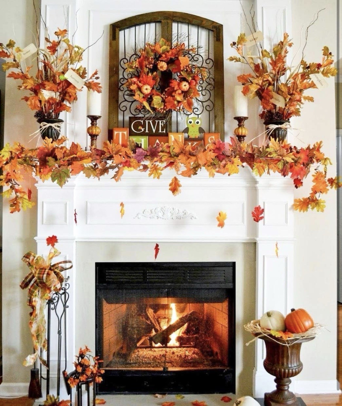 2 Six Foot Fall Maple Leaf Garland Strands For Seasonal Decorating 🍁 New