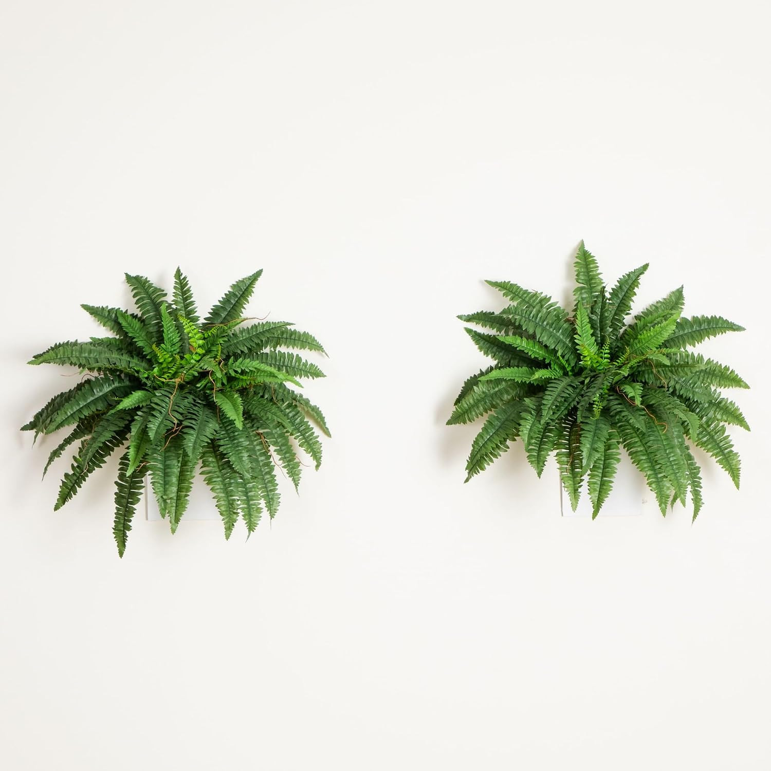 40In Boston Fern Artificial Plant, Large Hanging Fake Plant with 56 Long Realist