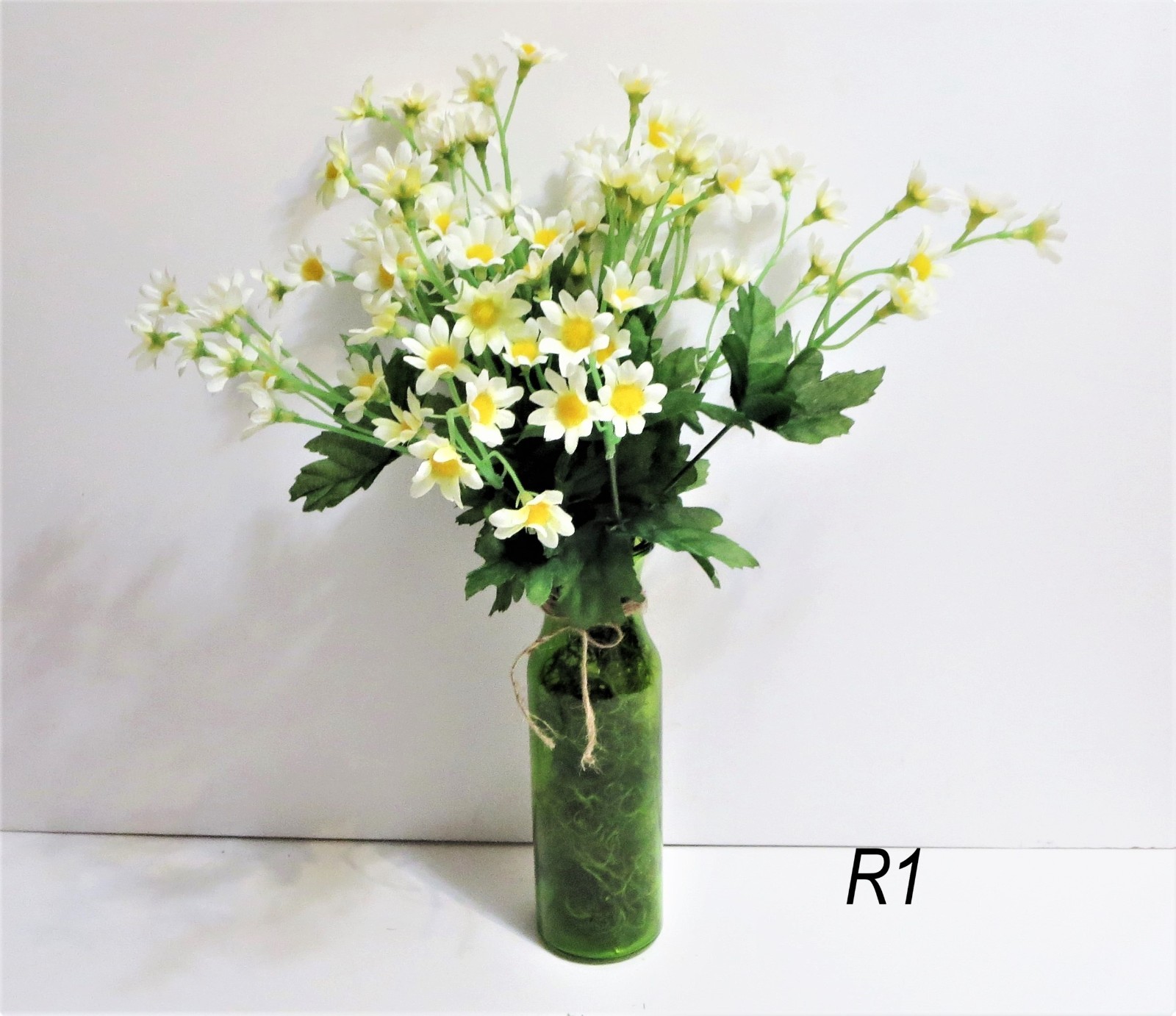 Artificial Daffodil Stems Fake Narcissus Flower decor Home Flora