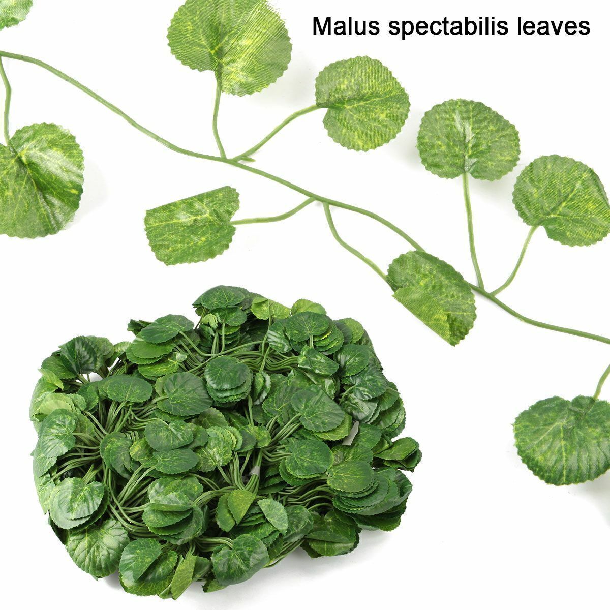 12/24 Pcs Artificial Hanging Plant Fake Flower Leaves Long Silk Ivy Vine Garland