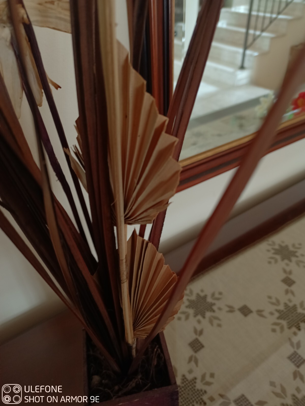 WOW Decorative Wooden Box Pot Vase Planter Dried Flowers, Handmade Home Decor