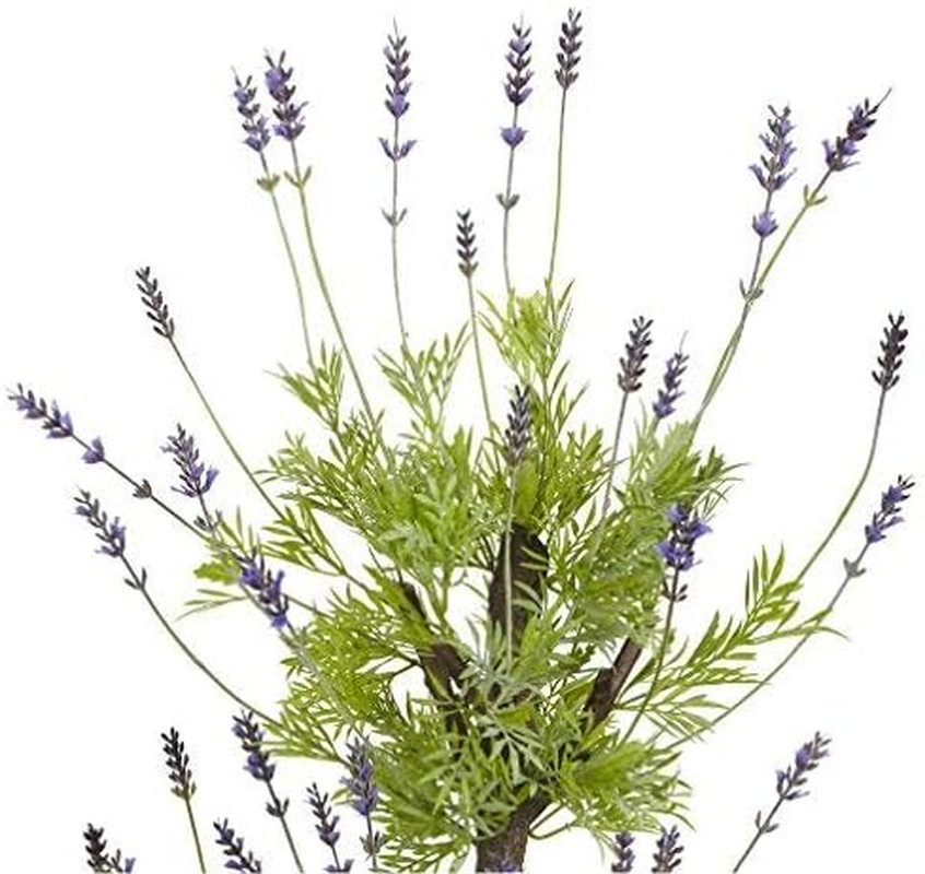 4Ft. Artificial Lavender Topiary Tree – Elegant Home Décor Accent