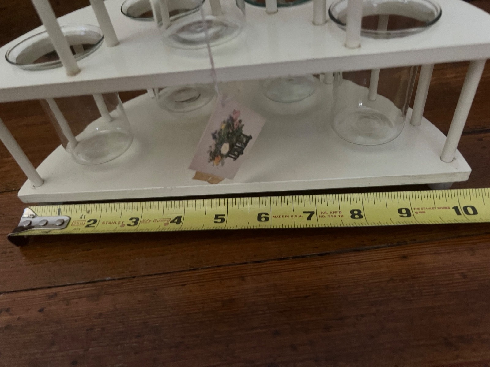 Two’s Company Colonnade Antique Reproduction Floral Arranger /Glass Containers