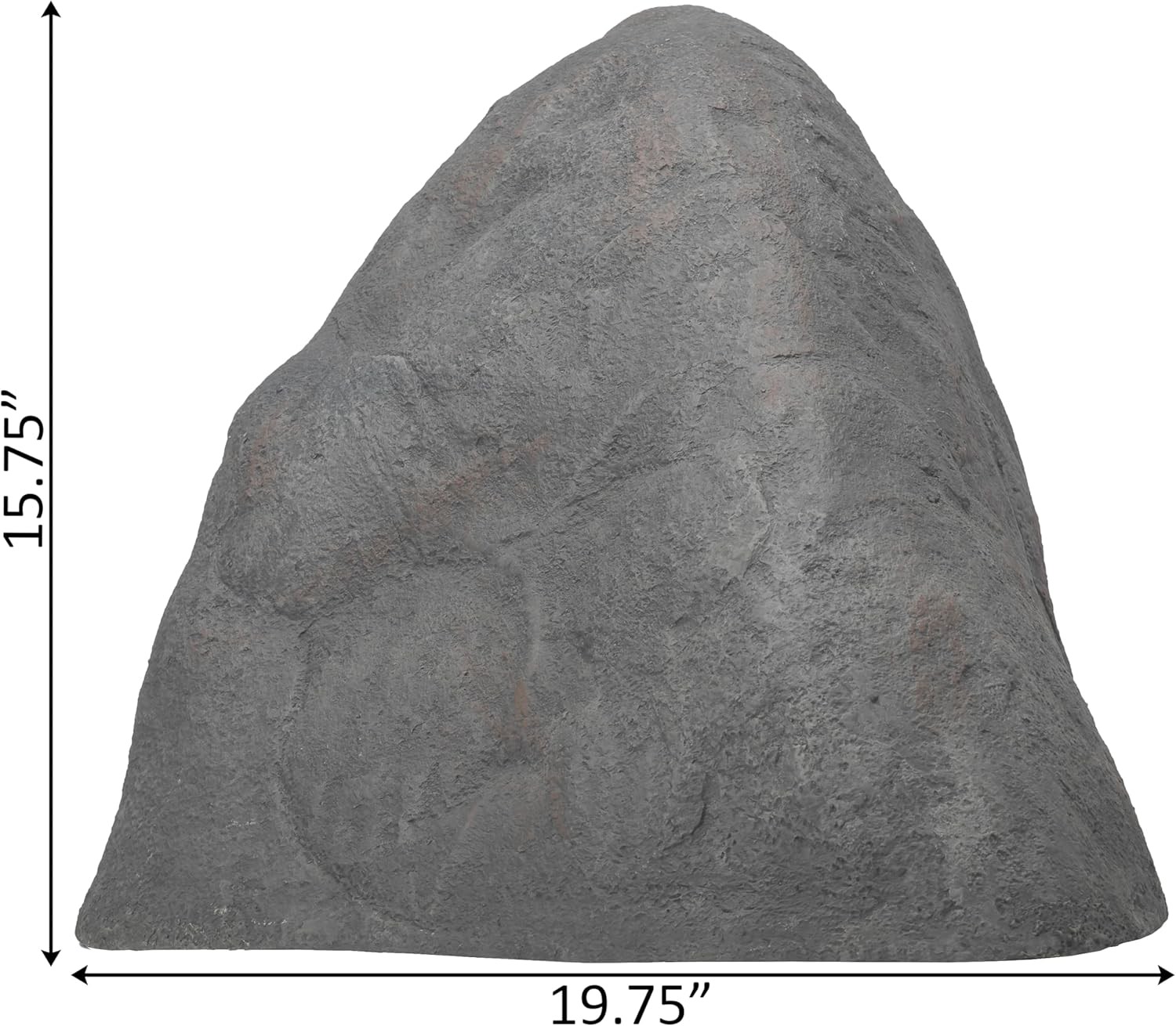 Decorative Outdoor Weather-Resistant Artistic Artificial Faux Stone Rock, Garden