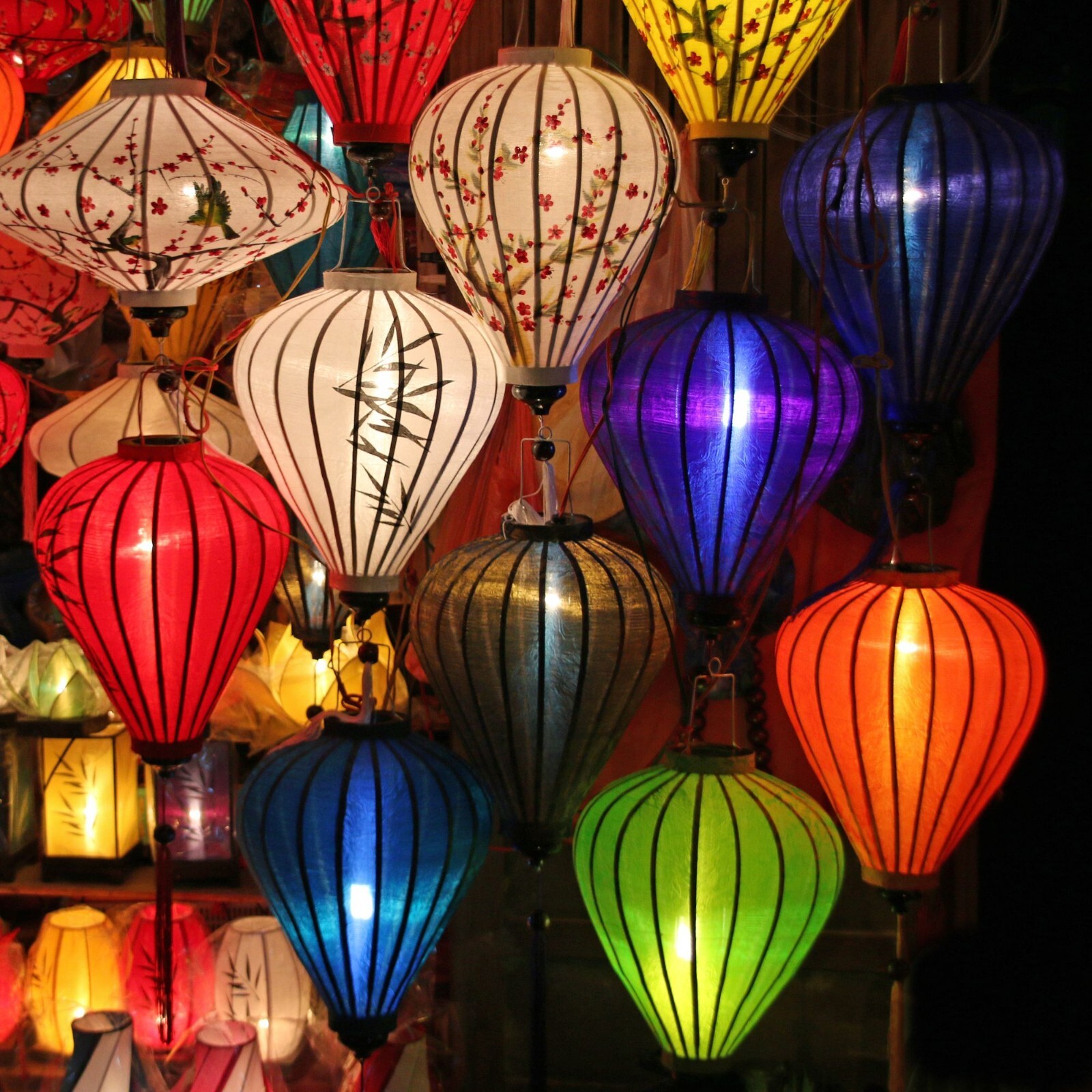 set 5 pcs silk lanterns 14 inches wedding decorations home & garden decorations