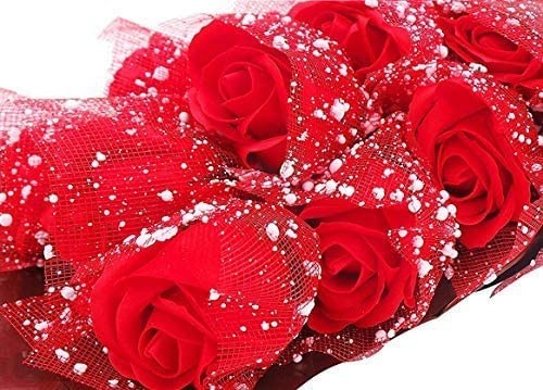 11pcs Scented Forever Rose Bouquet with Gift – Mother’s Day Graduation Weddin…