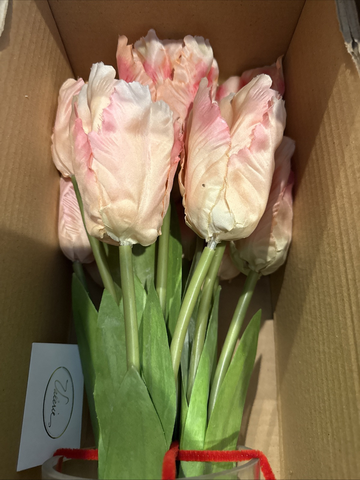 14.5″ Tulip Bundle in Pink By Valerie