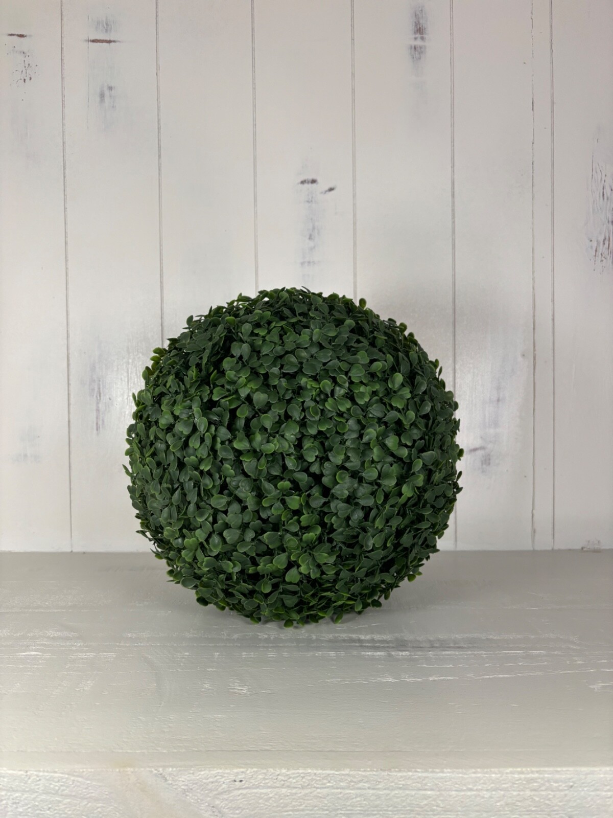 Wildwood & Cypress Artificial Boxwood Topiary Ball, The Kay, 17 in, UV Rated