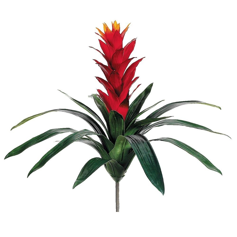 Artificial Bromeliad plant. silk flower floral arrangements